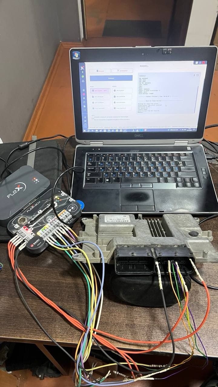 Програмування автомобільного блоку ECU на стенді TURBO EXPERT